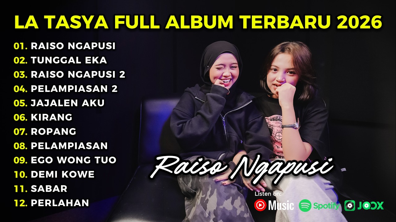 RAISO NGAPUSI - LA TASYA FULL ALBUM TERBARU | LAGU JAWA TERPOPULER 2026