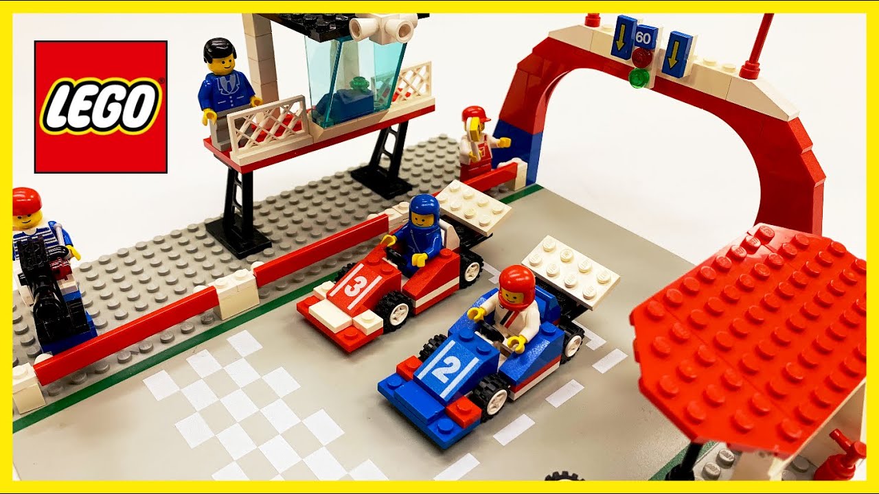 LEGO LEGOLAND 6381 Motor Speedway from 1987! Vintage Town