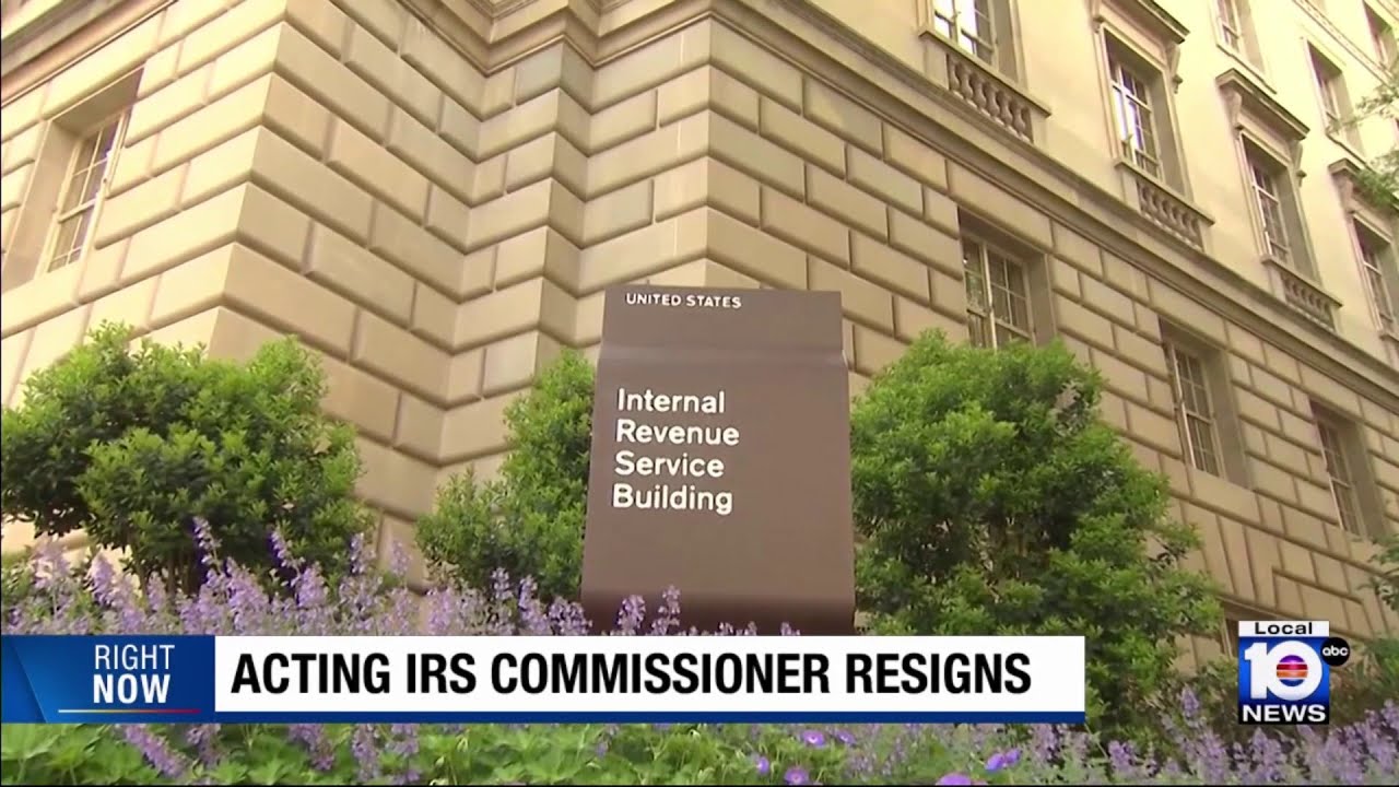 Head of IRS resigns just days ahead of Tax Day