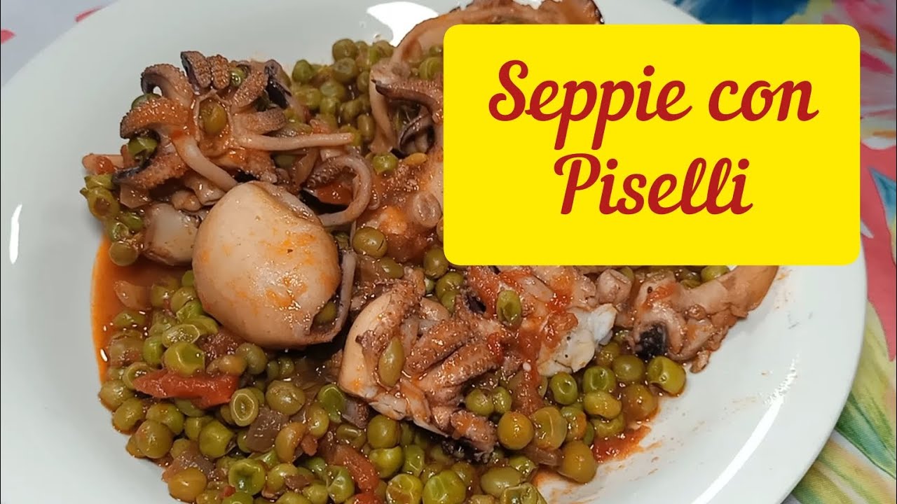 Seppie con Piselli