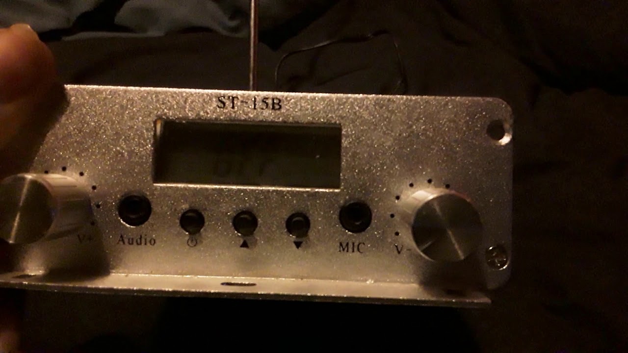 Information on the ST_15B 15watts FM TRANSMITTER.