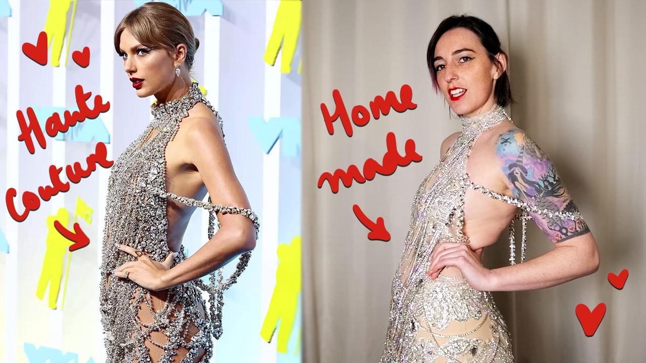 Recreating Taylor Swift's VMAs Dress (Ash's Version)
