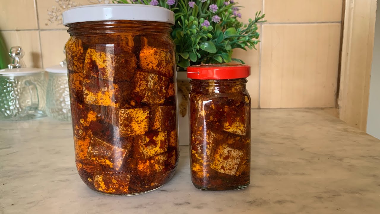 【油浸腐乳】 How to Make Oil-Preserved Fermented Tofu at Home