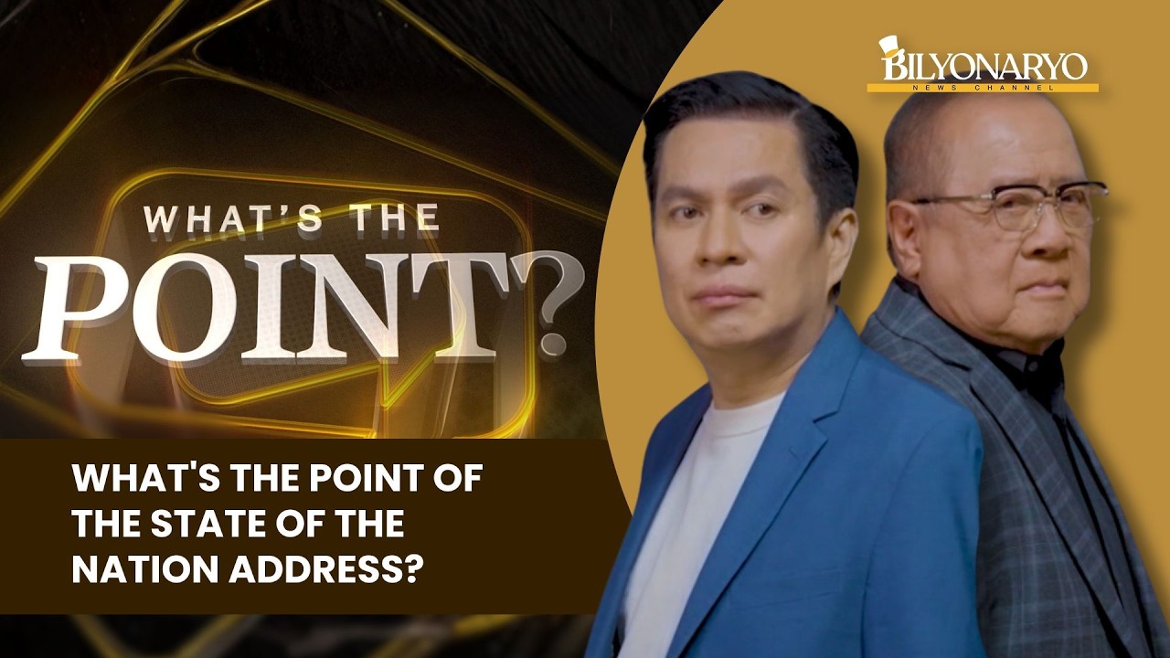 What's The Point | What's the Point of the State of the Nation Address? | EP 3