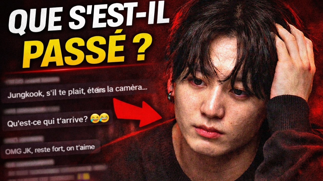 Que s’est-il vraiment passé avec Jungkook pendant ce live… et pourquoi les fans sont inquiets ?