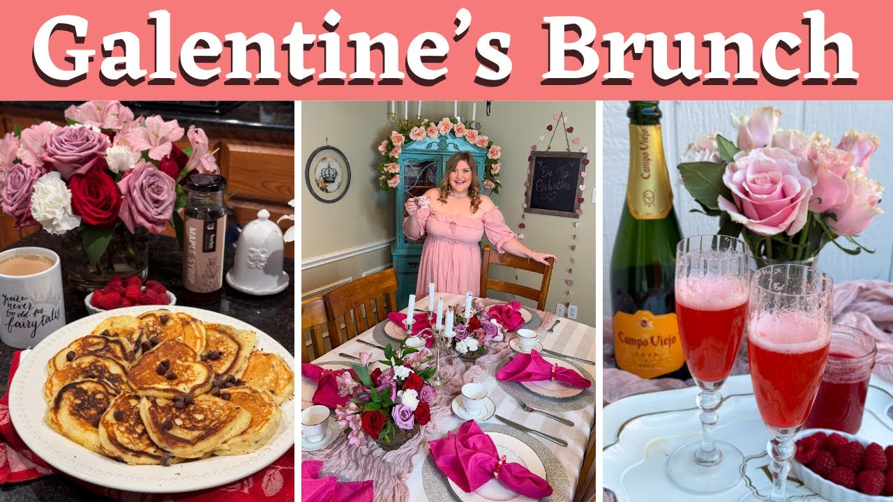 GALENTINE'S BRUNCH | Party Ideas and Easy Recipes!