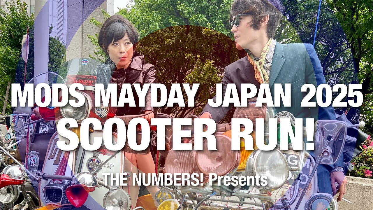 MODS MAYDAY JAPAN 2025 SCOOTER RUN