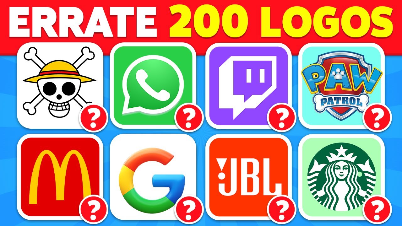 Errate 200 LOGOS in 2 SEKUNDEN ✅🔥🤔 Quiz Logos 2025