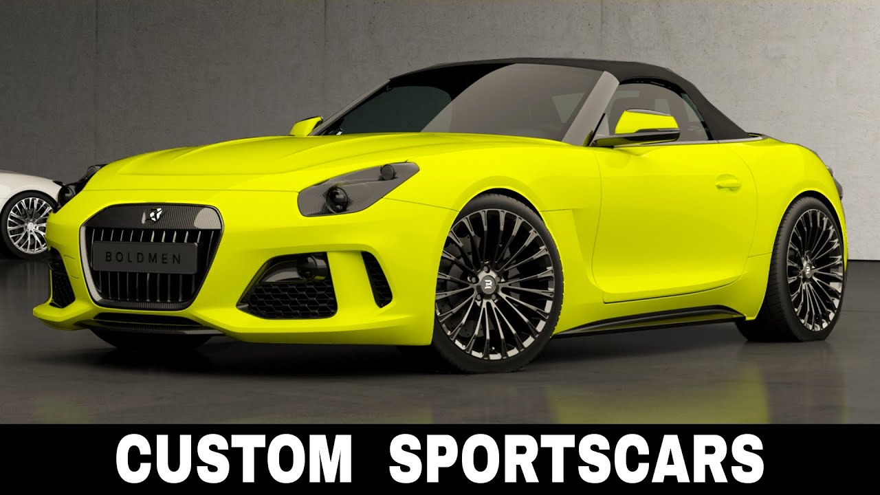 Custom Sports Cars Tuned Beyond Recognition (Unique Models of Today)