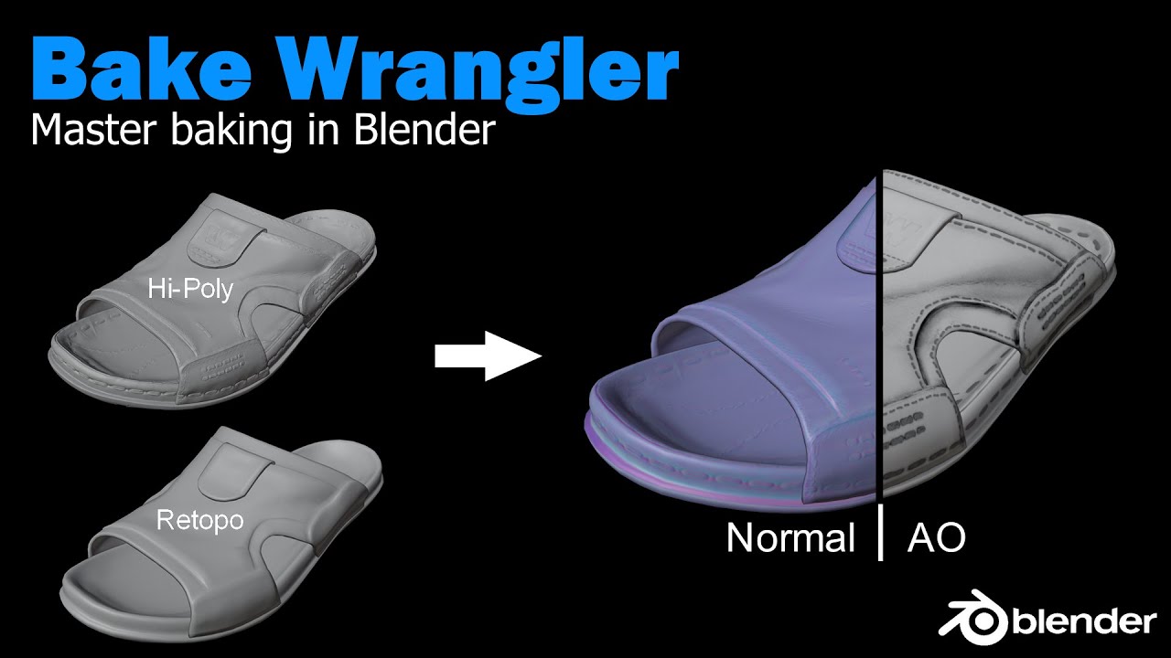 Tutorial: Bake Wrangler (Baking made easy in Blender 2.8)