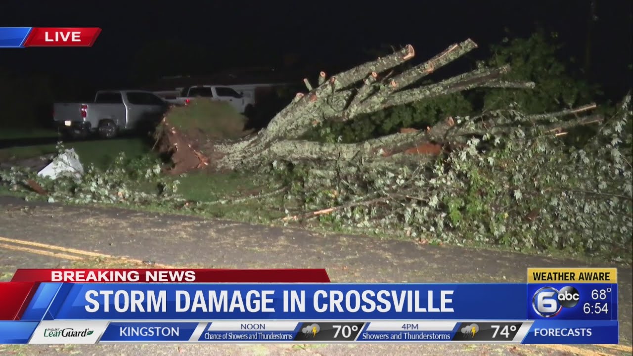 Several roads reported washed out in Crossville