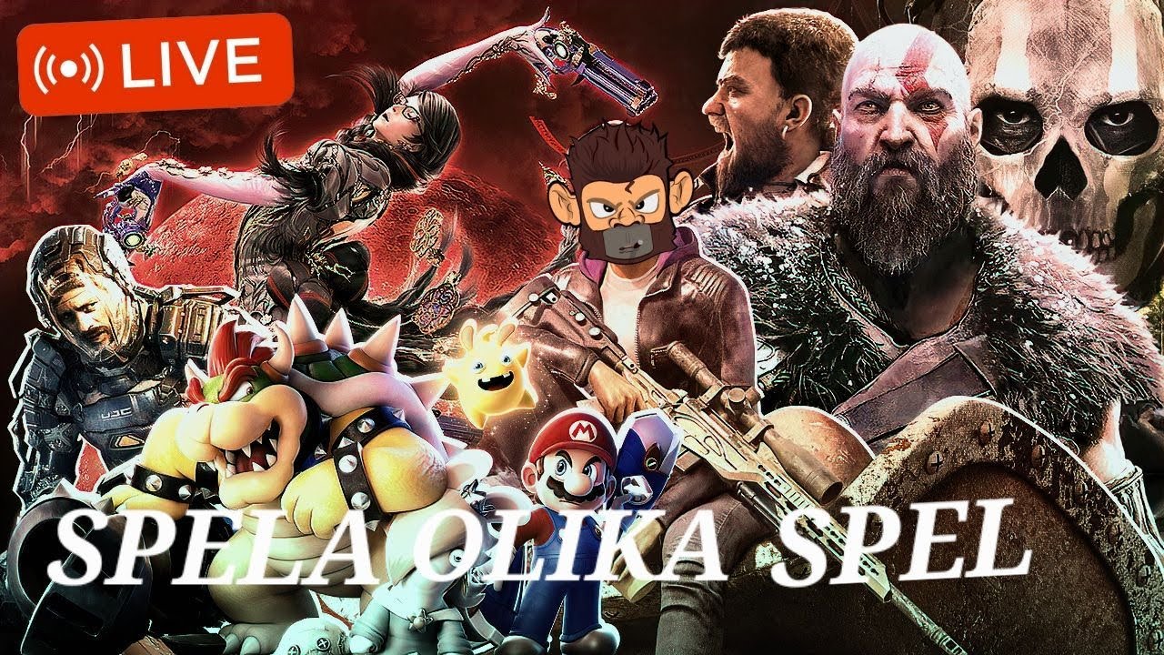 (SWE)  SPELA OLIKA SPEL OCH HA KUL