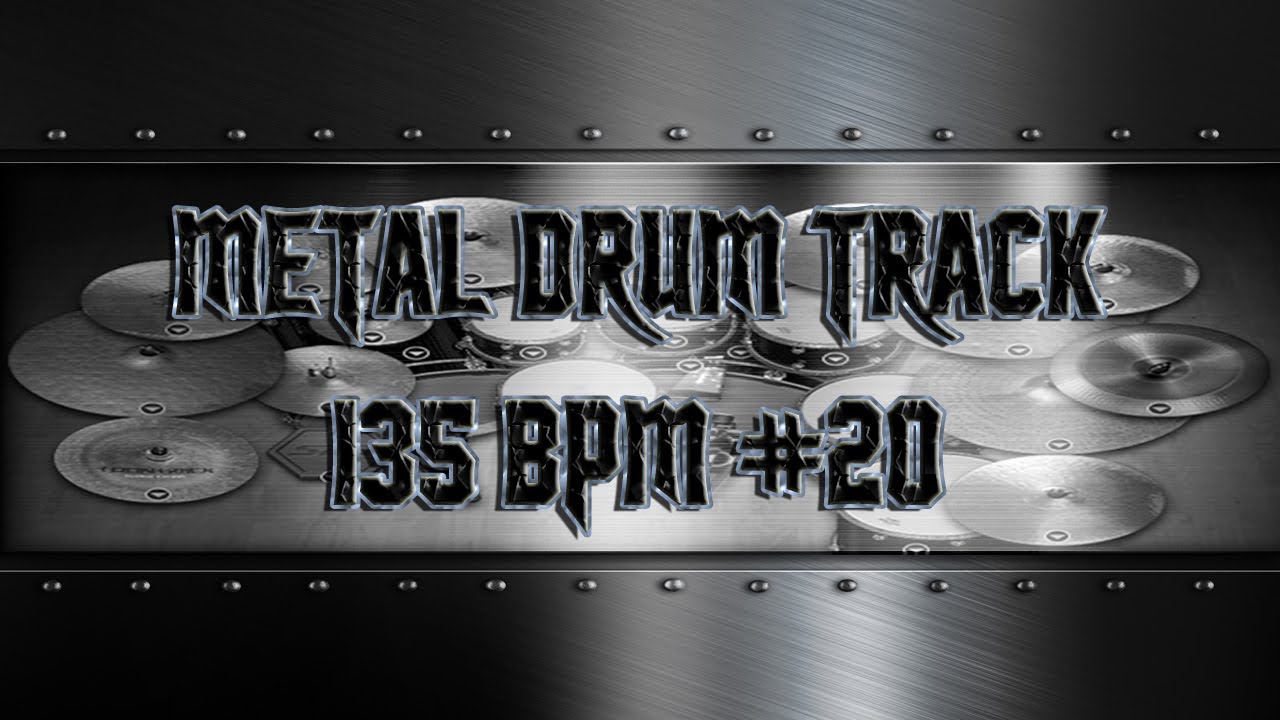Modern Metal Drum Track 135 BPM | Preset 3.0 (HQ,HD)