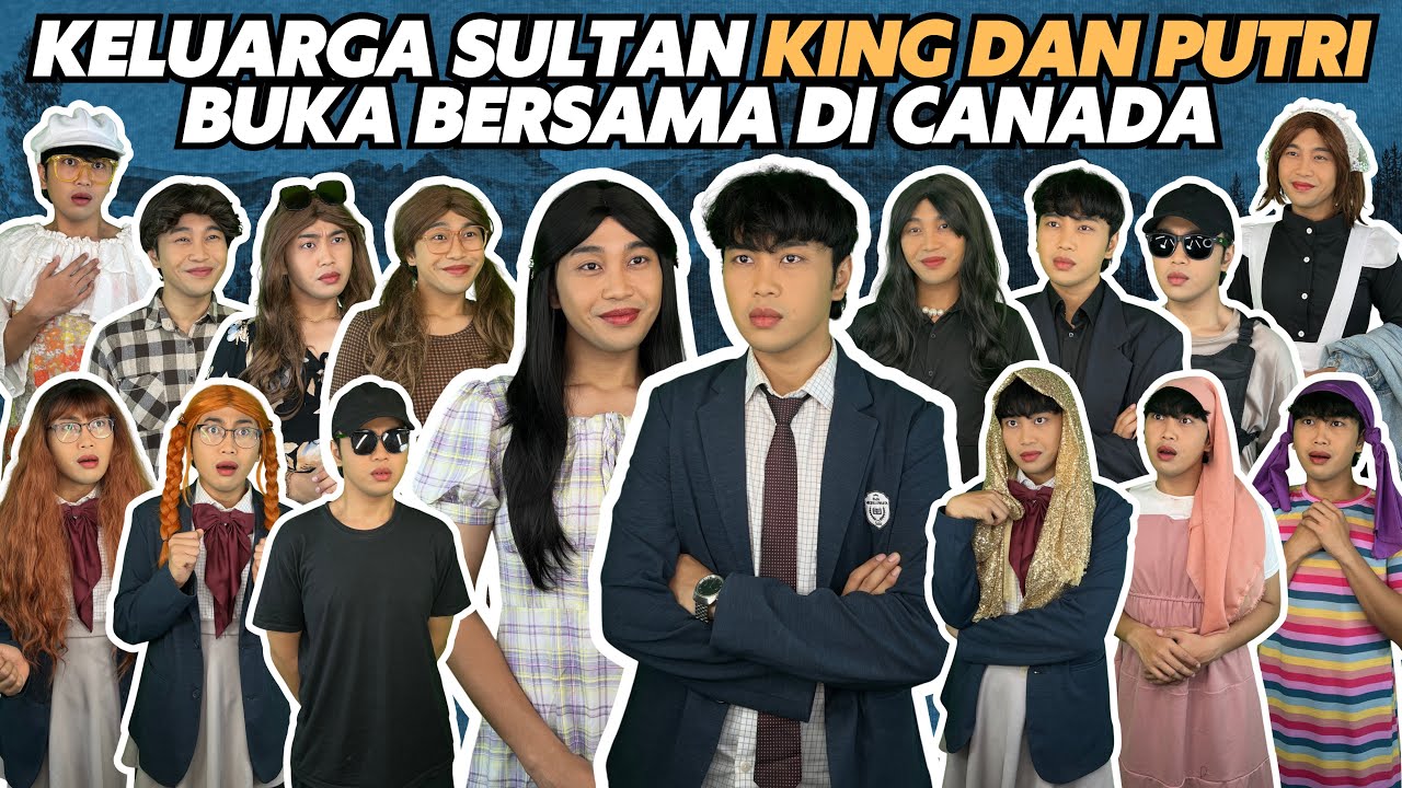 KELUARGA SULTAN KING DAN SULTAN PUTRI BUKA BERSAMA DI CANADA