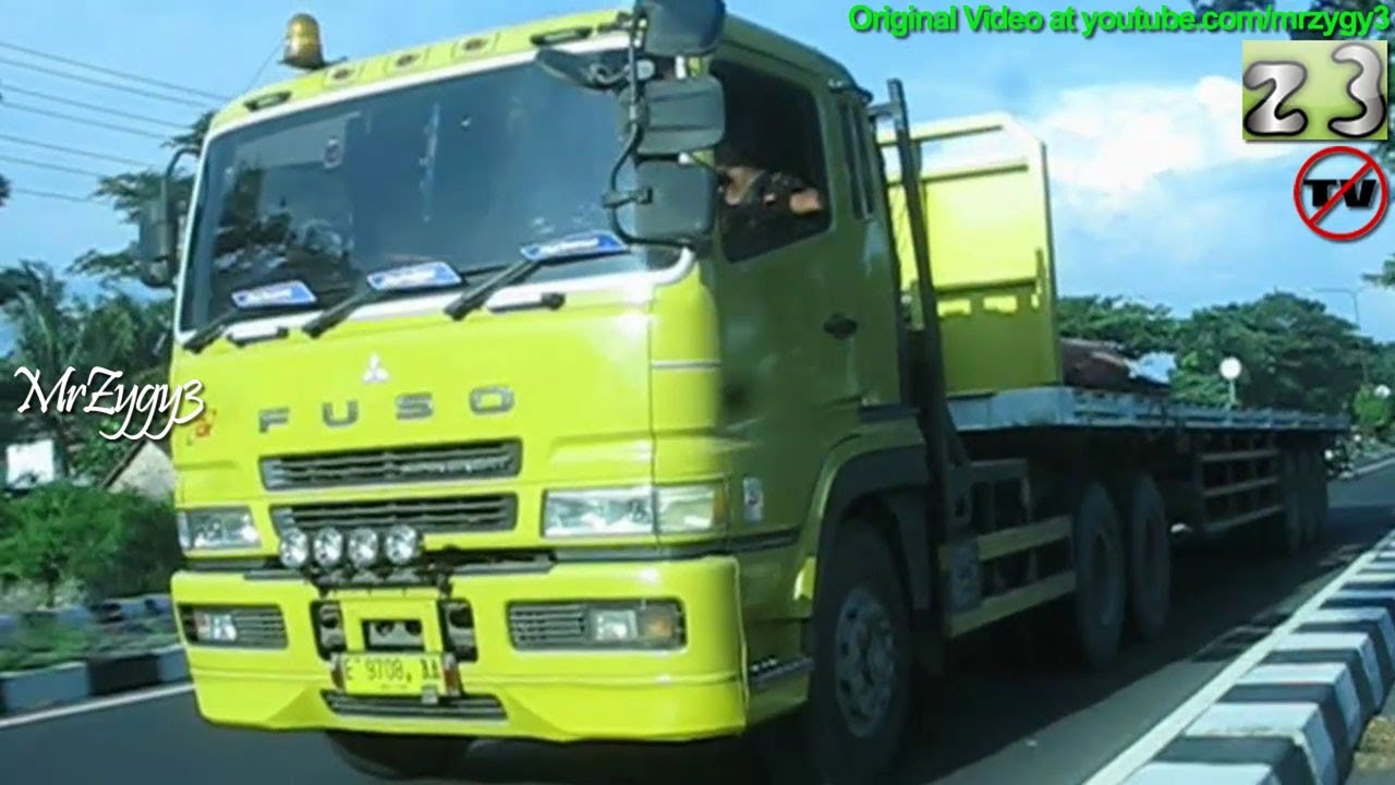 Trucks Truckers Mitsubishi Fuso Super Great Tractor Head