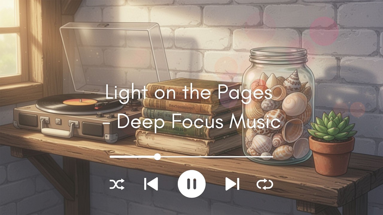 Osciluna Lounge - Light on the Pages | deep focus music