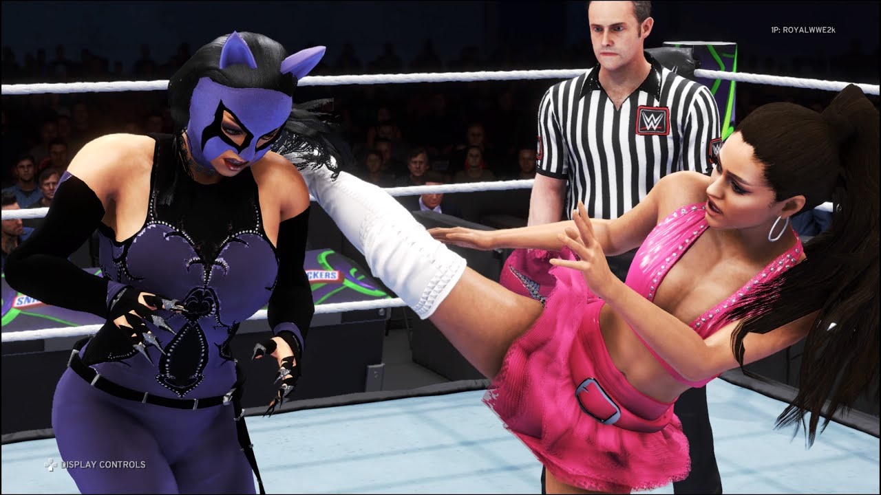 FULL MATCH - Ariana Grande vs. Catwoman - WWE 2K20 - Royal Girl Fight 💖