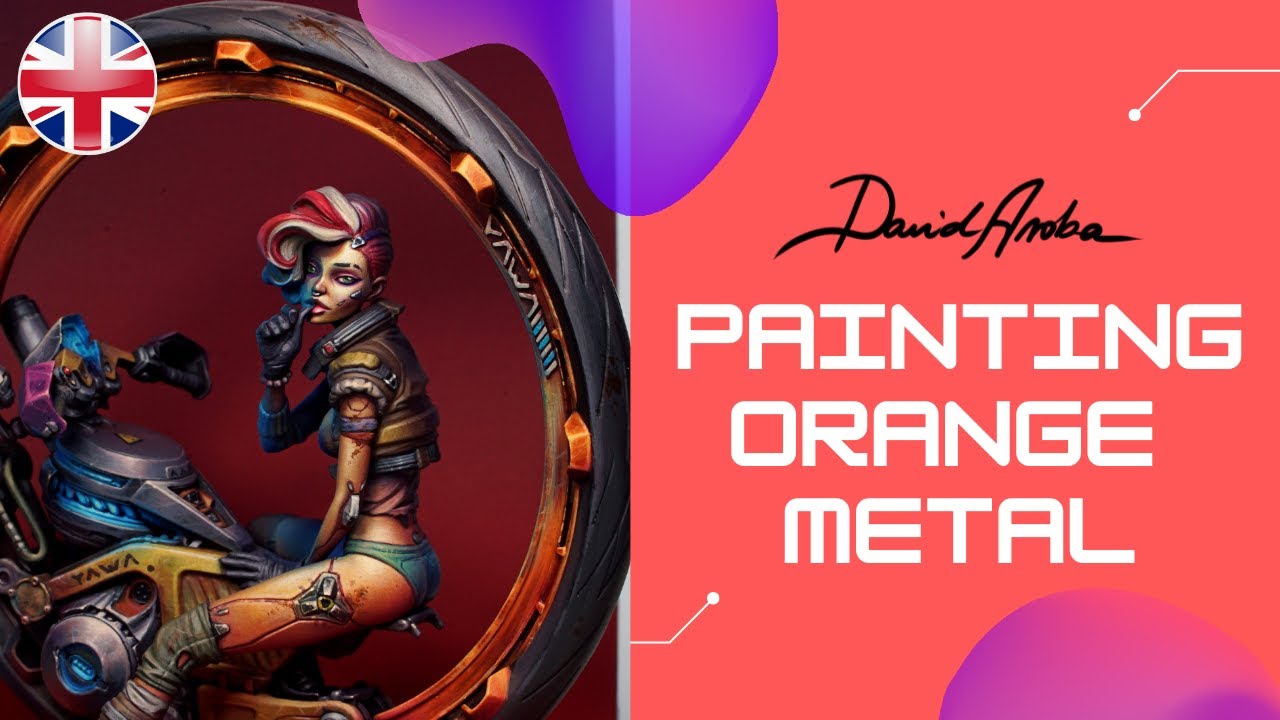 Painting ORANGE METAL!