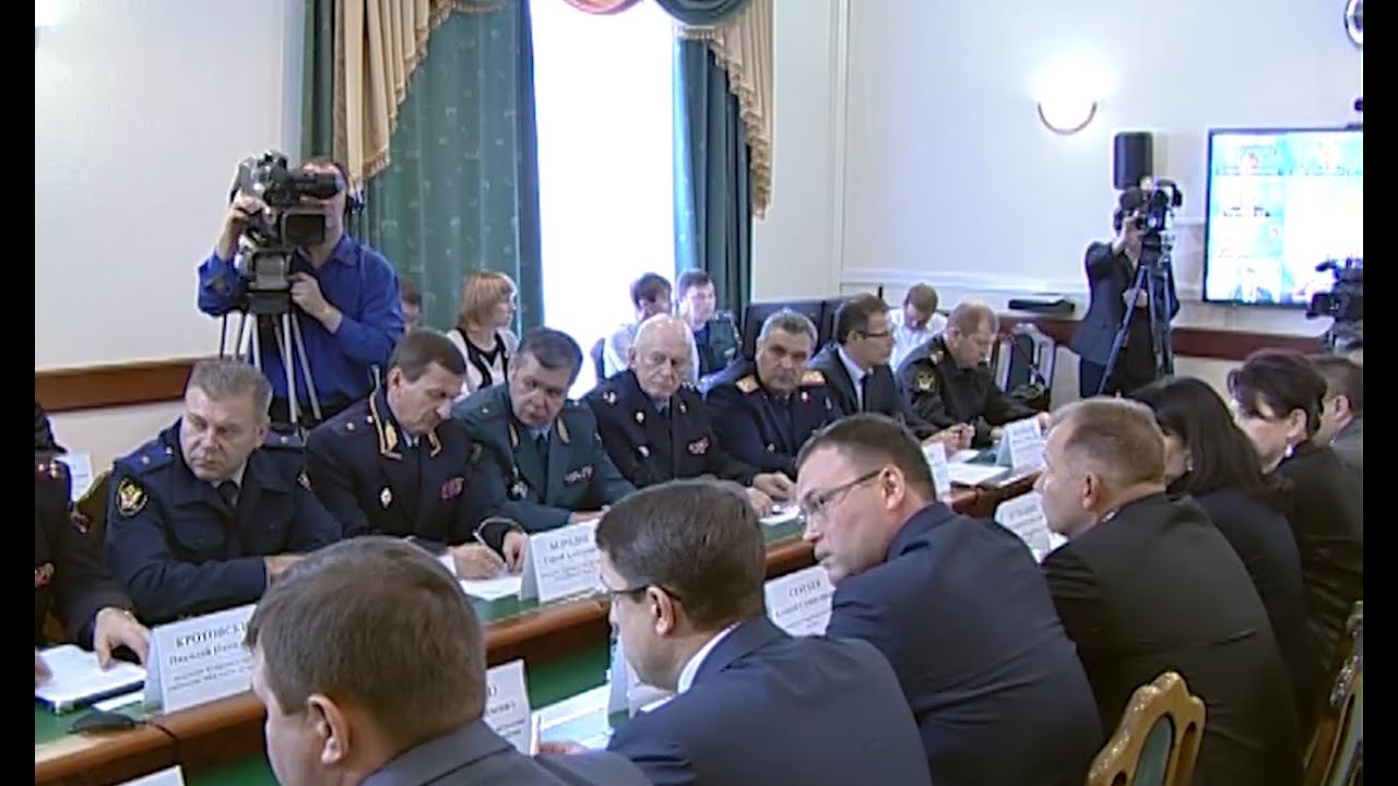 Аман Тулеев провел заседание областной антитеррористической комиссии (15.10.2015)
