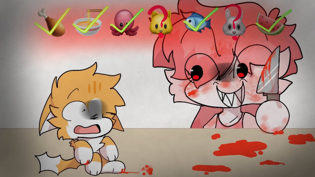 Mukbang // 3 // animation [GONE WRONG] Read description before commenting