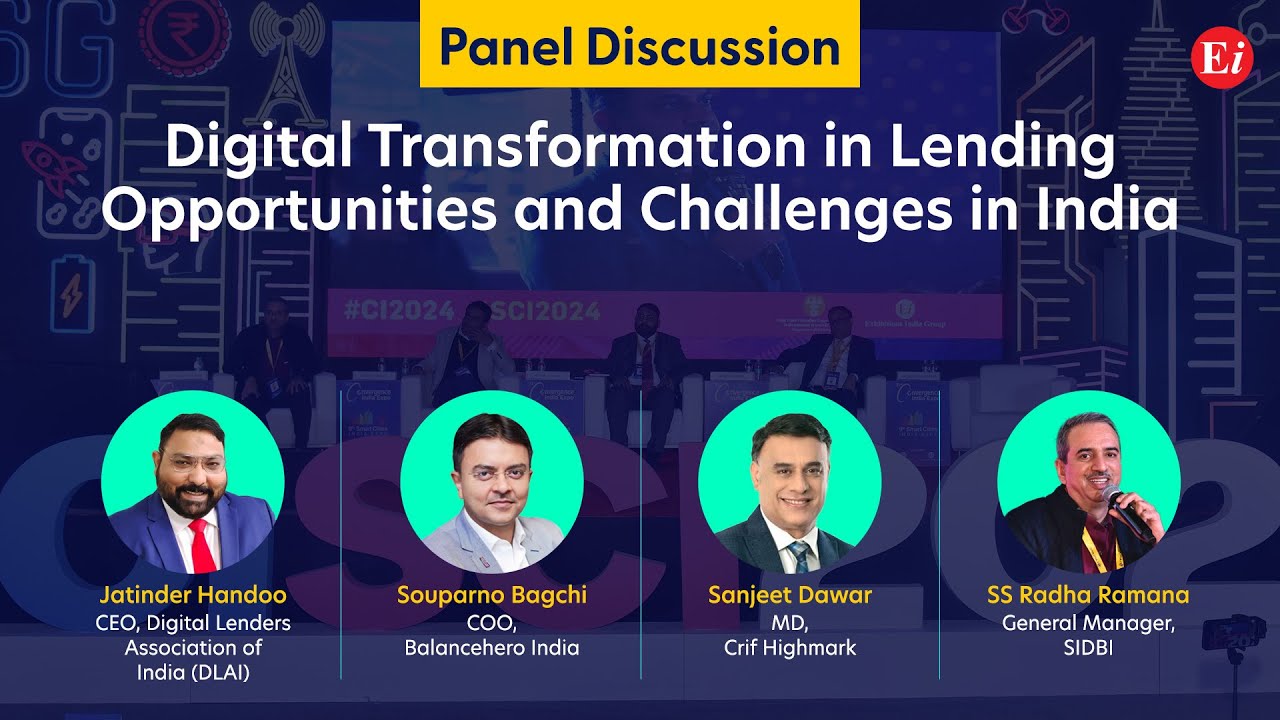 The Future of Digital Lending Revealed- Conference Session at Fintech India 2024