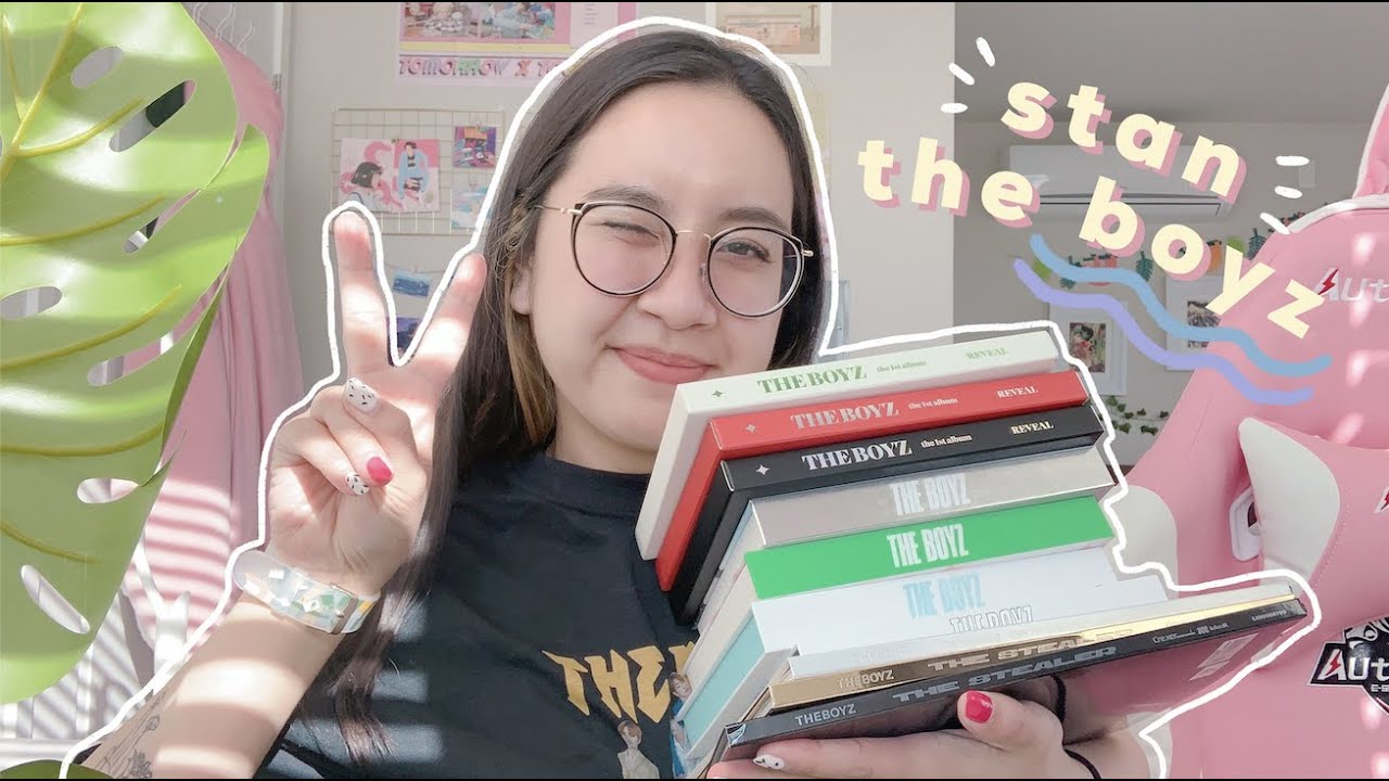 unboxing half of the boyz entire discography | kpop album haul