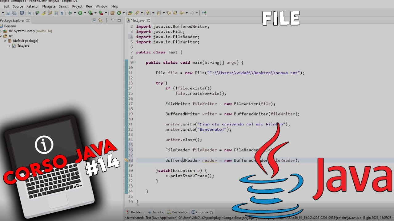 File - Corso Java #14