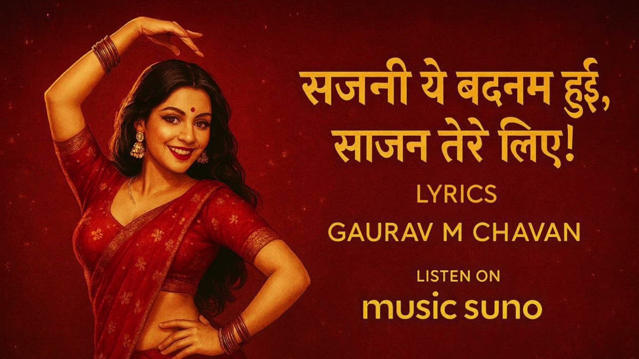 • Sajni Ye Badnaam Hui 🔥 New Bollywood Dance Song | Gaurav M Chavan | Music Suno