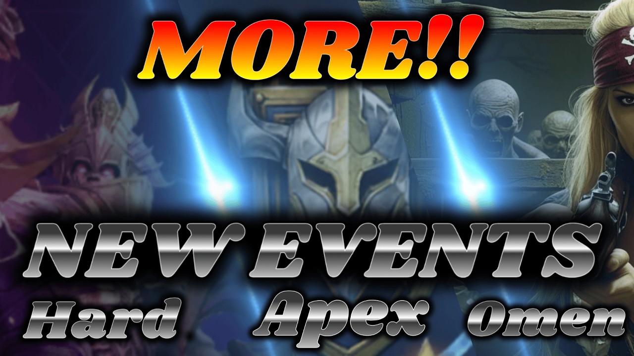 APEX Arena FINALLY Here! 3 HUGE Events!!!
