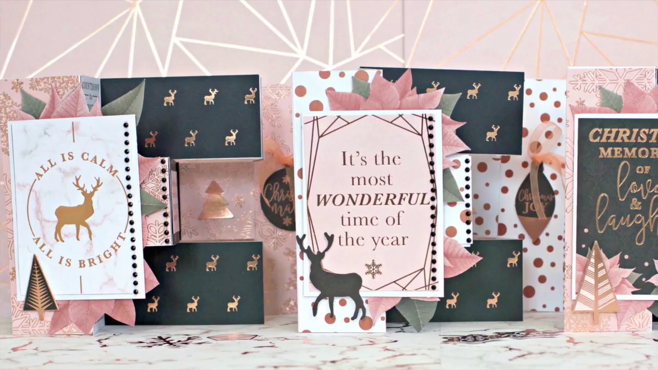 Tri Shutter Card Tutorial ~ Christmas