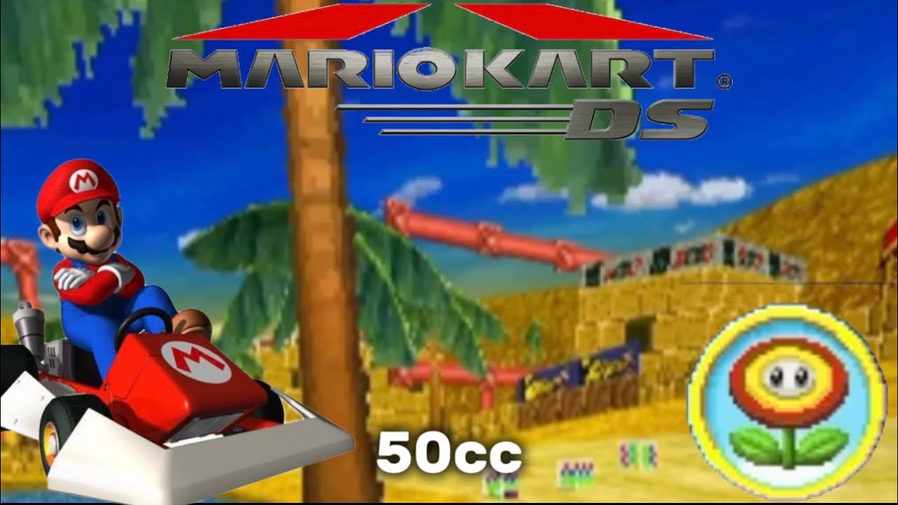Mario Kart DS: Flower cup 50cc