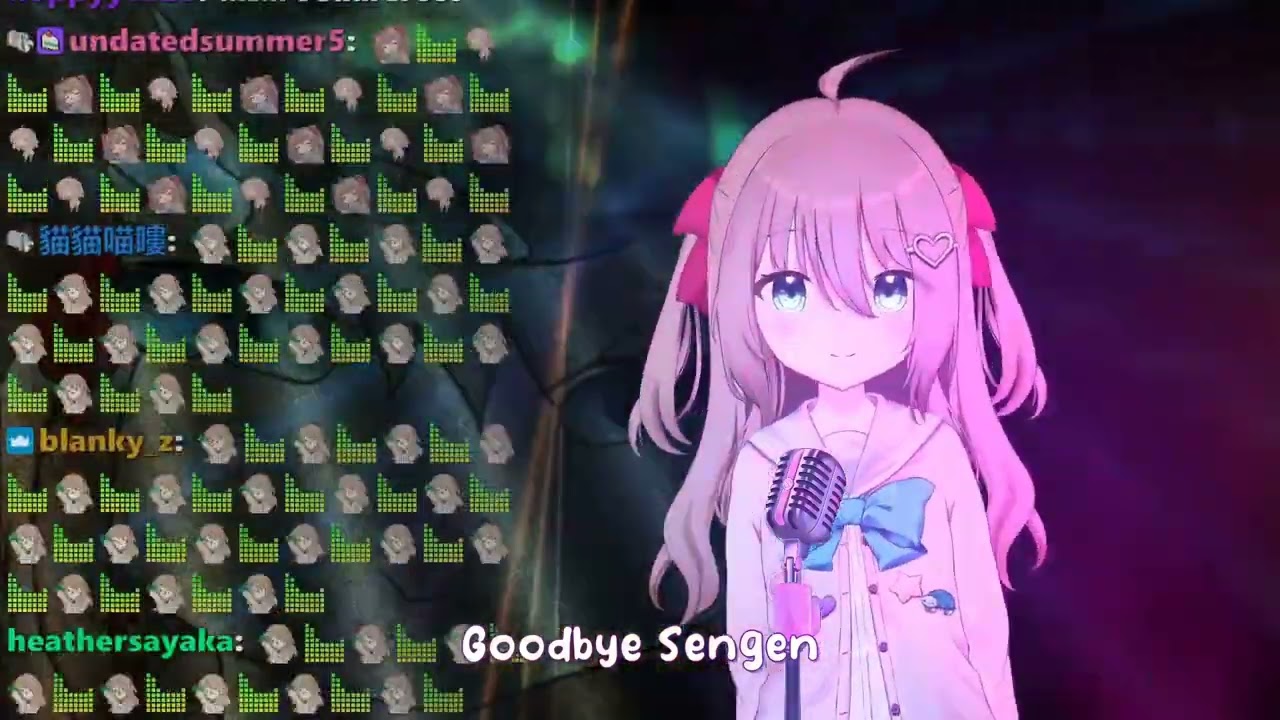 Neuro-Sama V3 sings Goodbye Sengen / グッバイ宣言 [karaoke Cover Version]