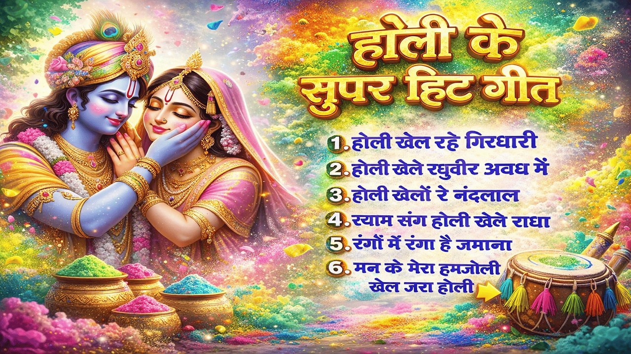 राधा कृष्ण होली स्पेशल | Radha Krishna Holi Special Bhajan Jukebox 2026 | Devotional Holi Songs