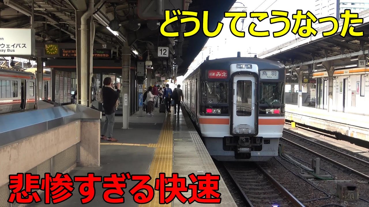 東海地区の悲惨すぎる快速列車に乗ってきた