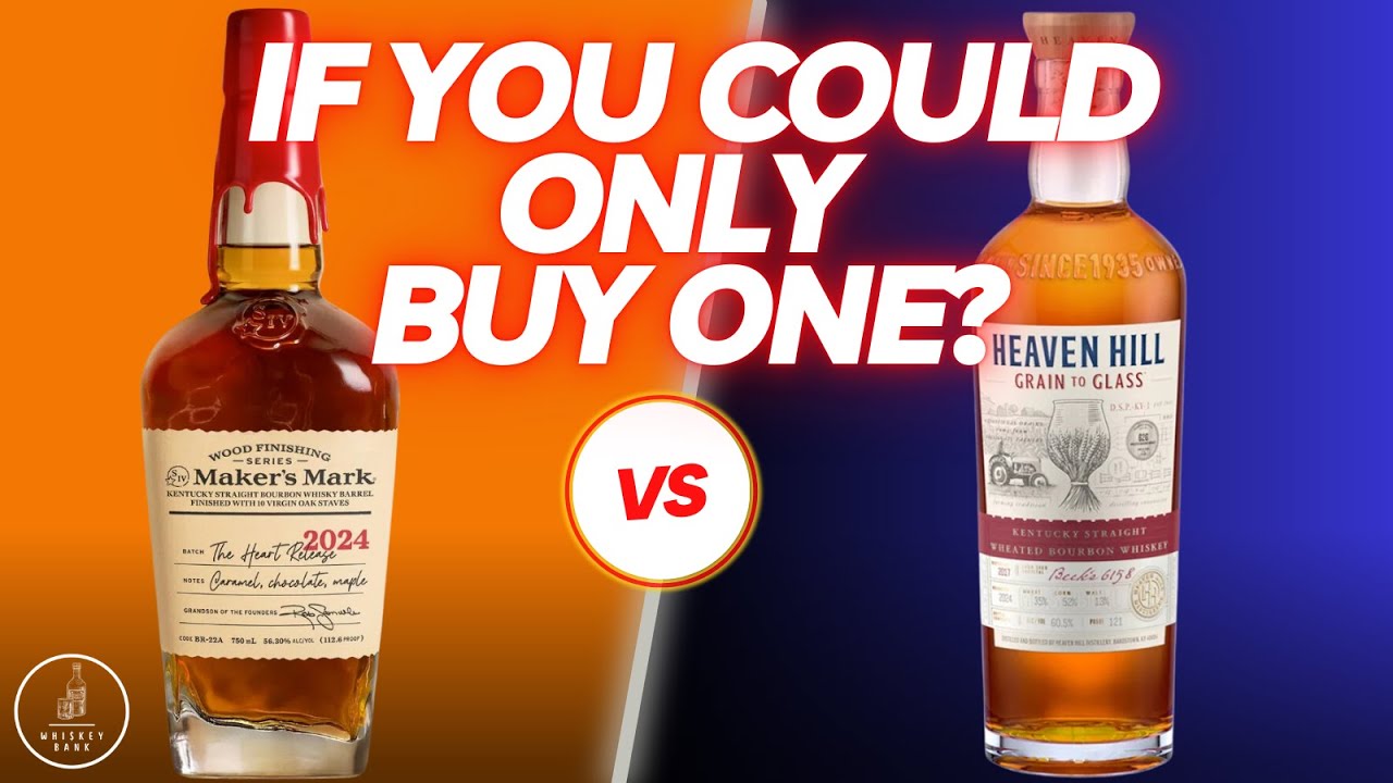 Лучший пшеничный бурбон? Maker's Mark Heart Release против Heaven Hill Grain to Glass