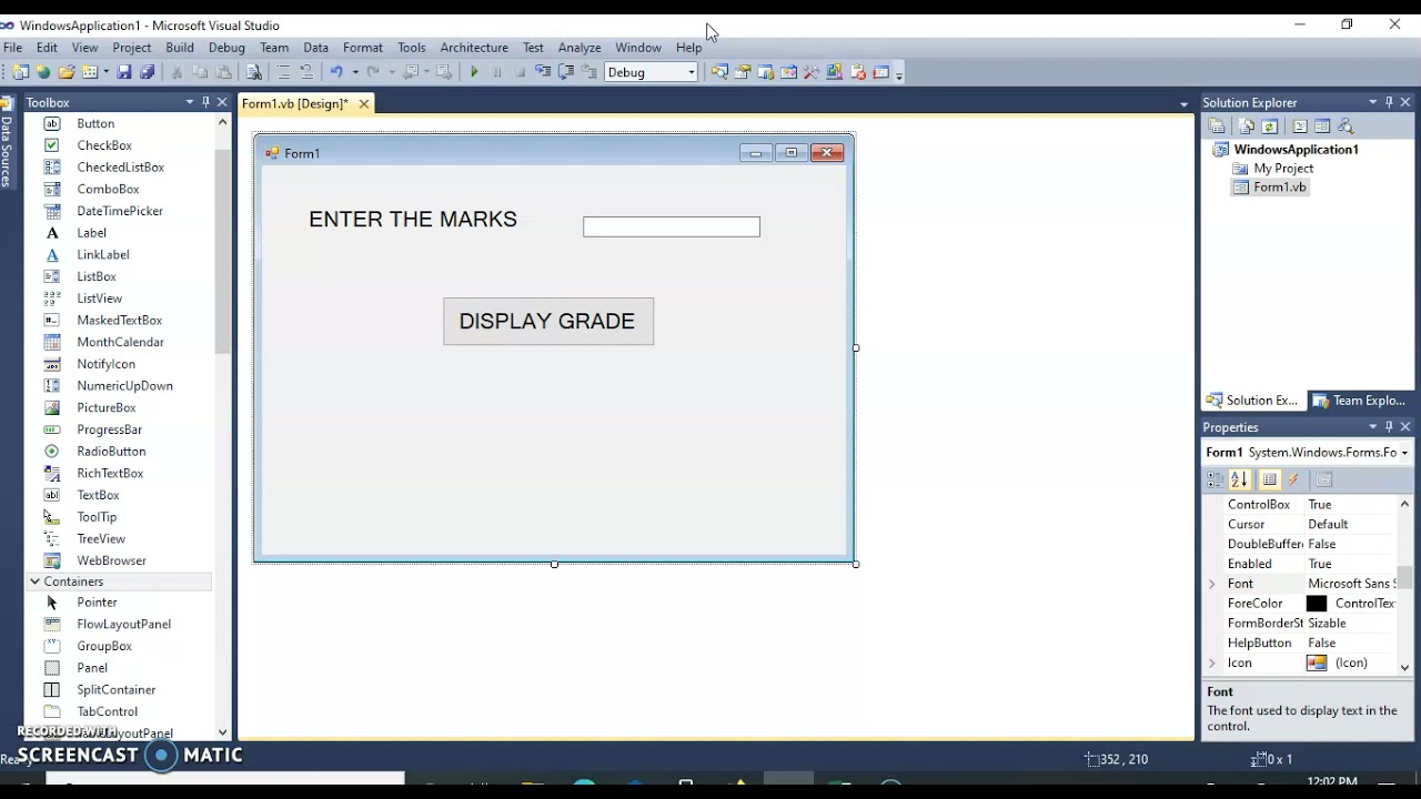 PR 5- DEVELOP PROGRAM USING SELECT CASE STATEMENT