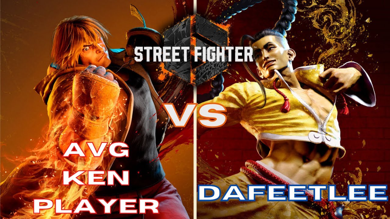 avgkenplayer (Ken) vs DaFeetLee (Jamie) Ranked Match Set. (Street Fighter 6 Closed Beta)
