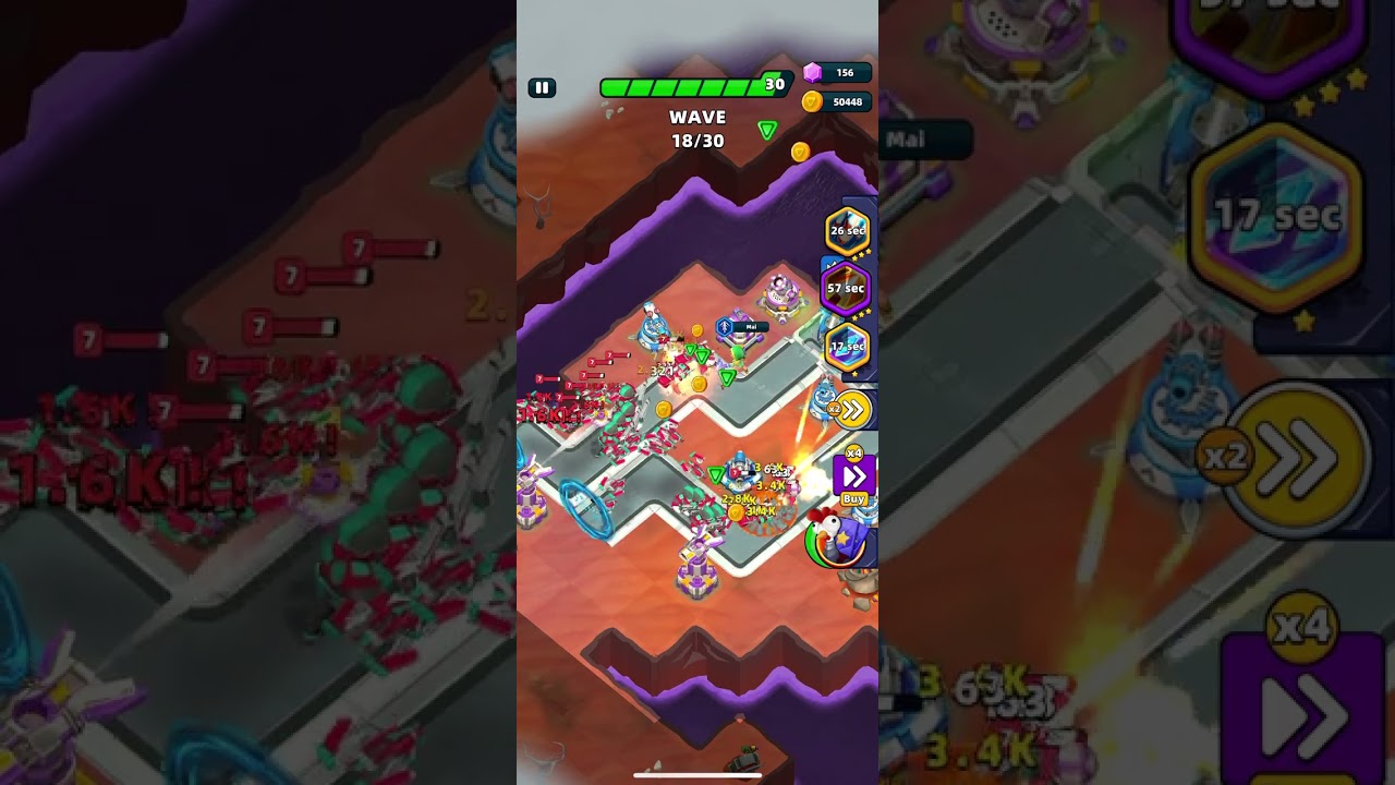 Pumpkin Panic Stage Gameplay / Raid Rush Gameplay