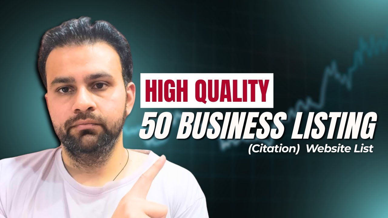 High Quality 50 Business Listing (Citation)  Website List | Online Business Directory Website List