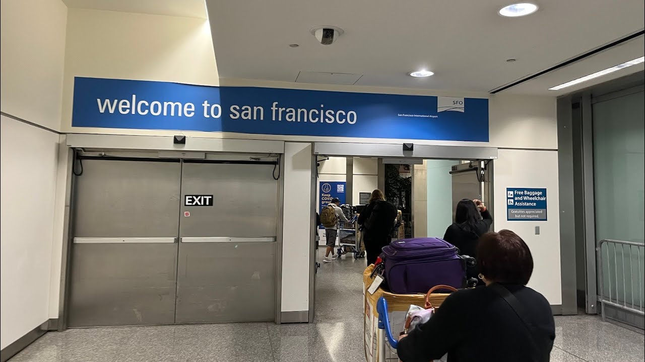 【항공】 필리핀항공🇵🇭 마닐라-샌프란시스코 PR104편 샌프란시스코 공항 착륙