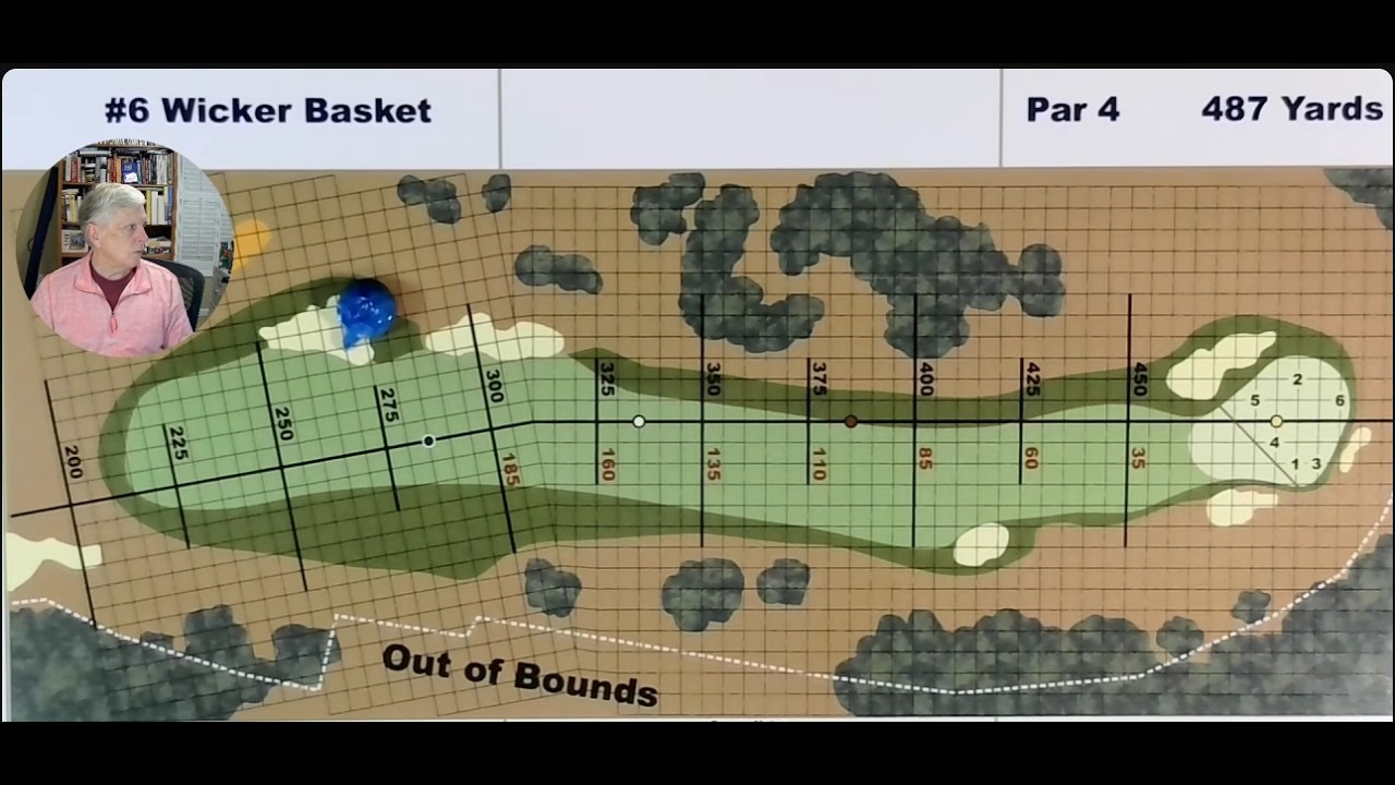 APBA Golf - Wicker Basket: J. Rose (2024)