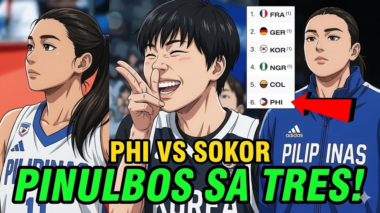 GILAS WOMEN VS SOUTH KOREA | NAGPAULAN NG TRES ANG MGA KOREANA NILAGLAG ANG PILIPINAS!