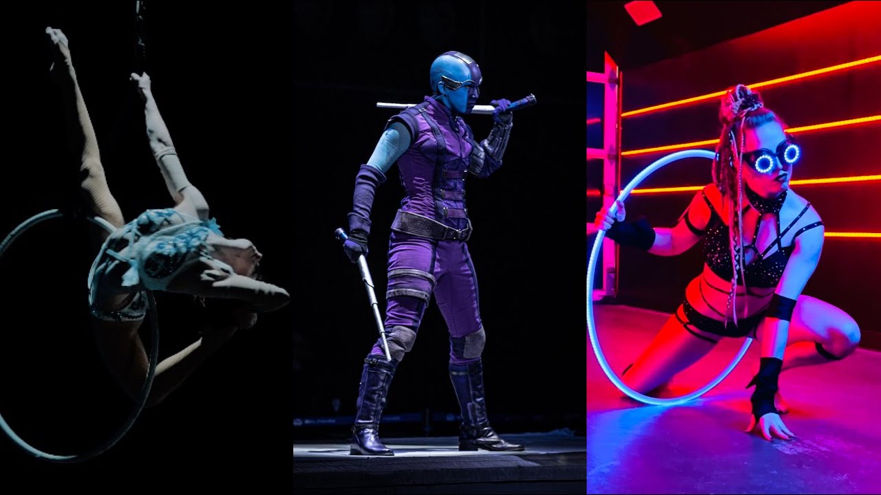 Megan McKenyon - Action Performer, Acrobat, Circus Prop Manipulation