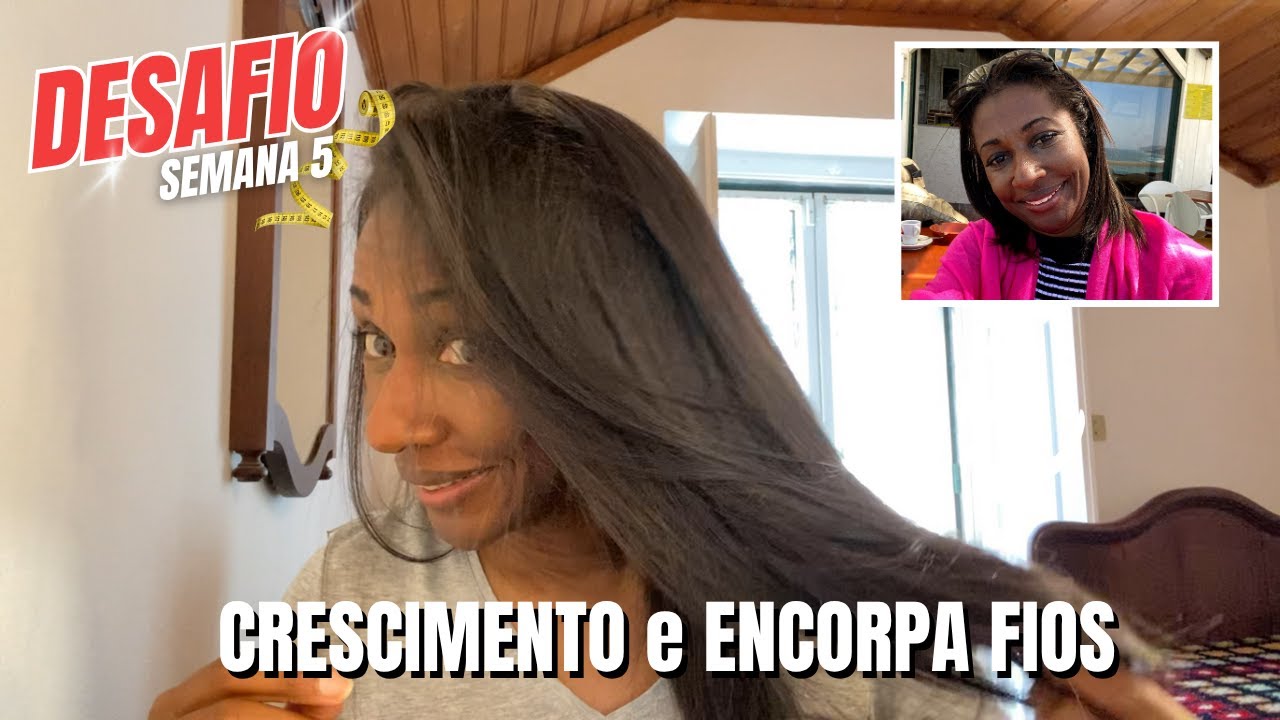 🌿 Crescimento e Encorpa Fios com Linhaça | Desafio Semana 5 | Resultado Surpreendente 🎯 PriFlor