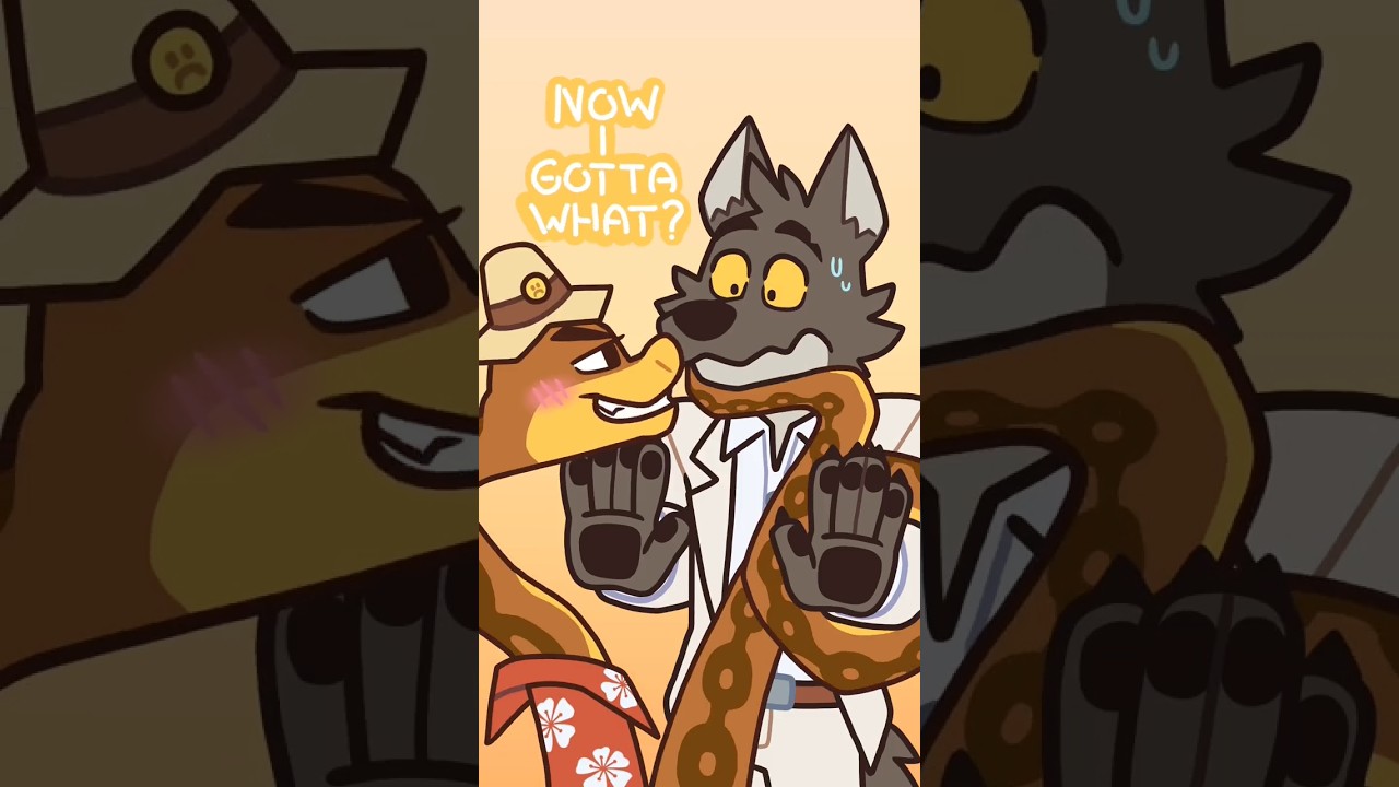 Mr wolf and Mr snake #dreamworks #fypシ #fyp #tiktok #furry #furries #thebadguys #foryou #mrwolf