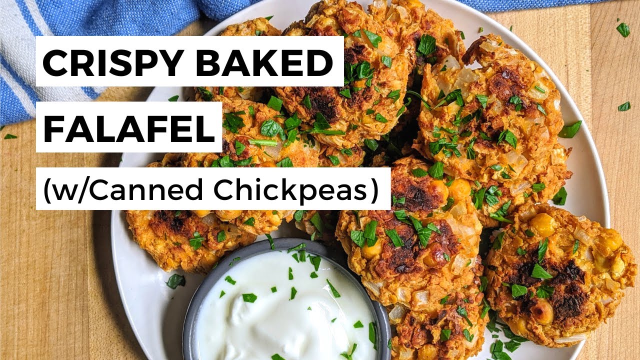 How to Make Baked Falafel With Canned Chickpeas