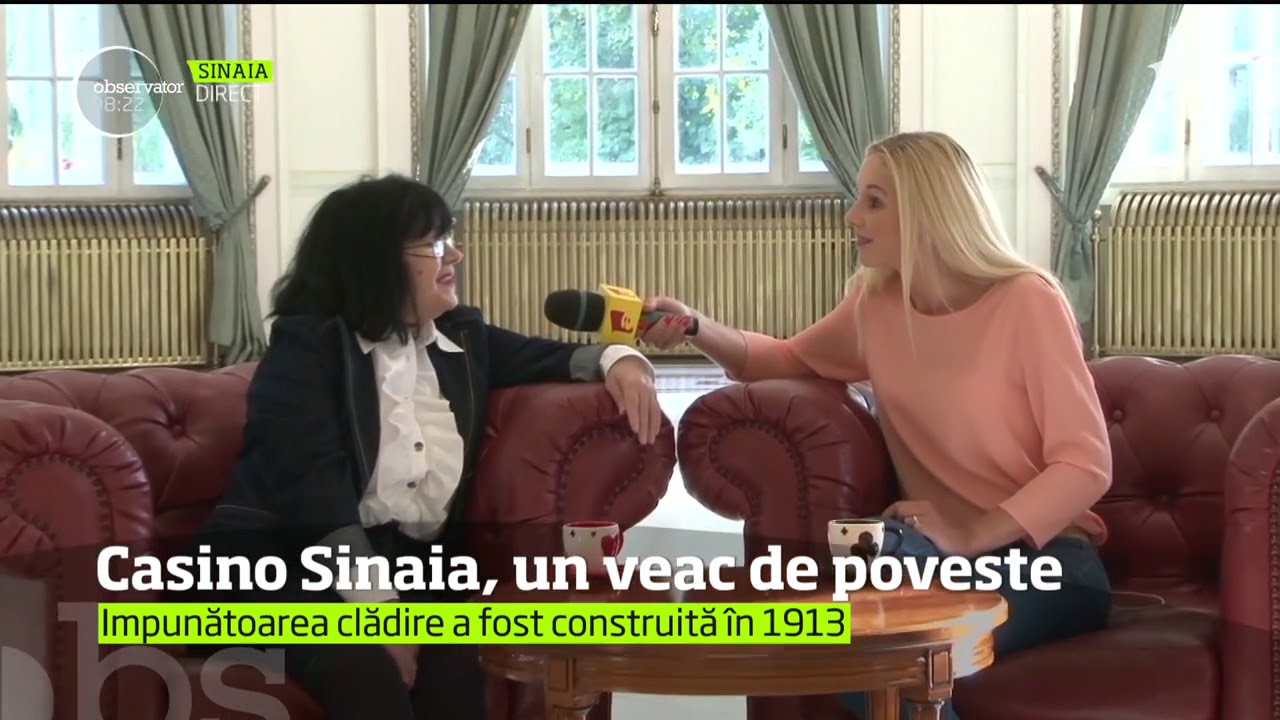 Casino Sinaia, un veac de poveste. Somptuoasa clădire a fost construită într-un an