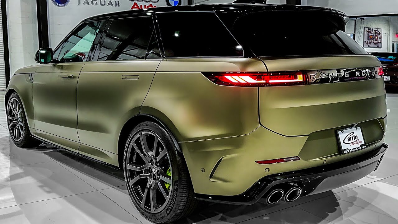 Range Rover Sport SV (2025) - Звук, интерьер и экстерьер