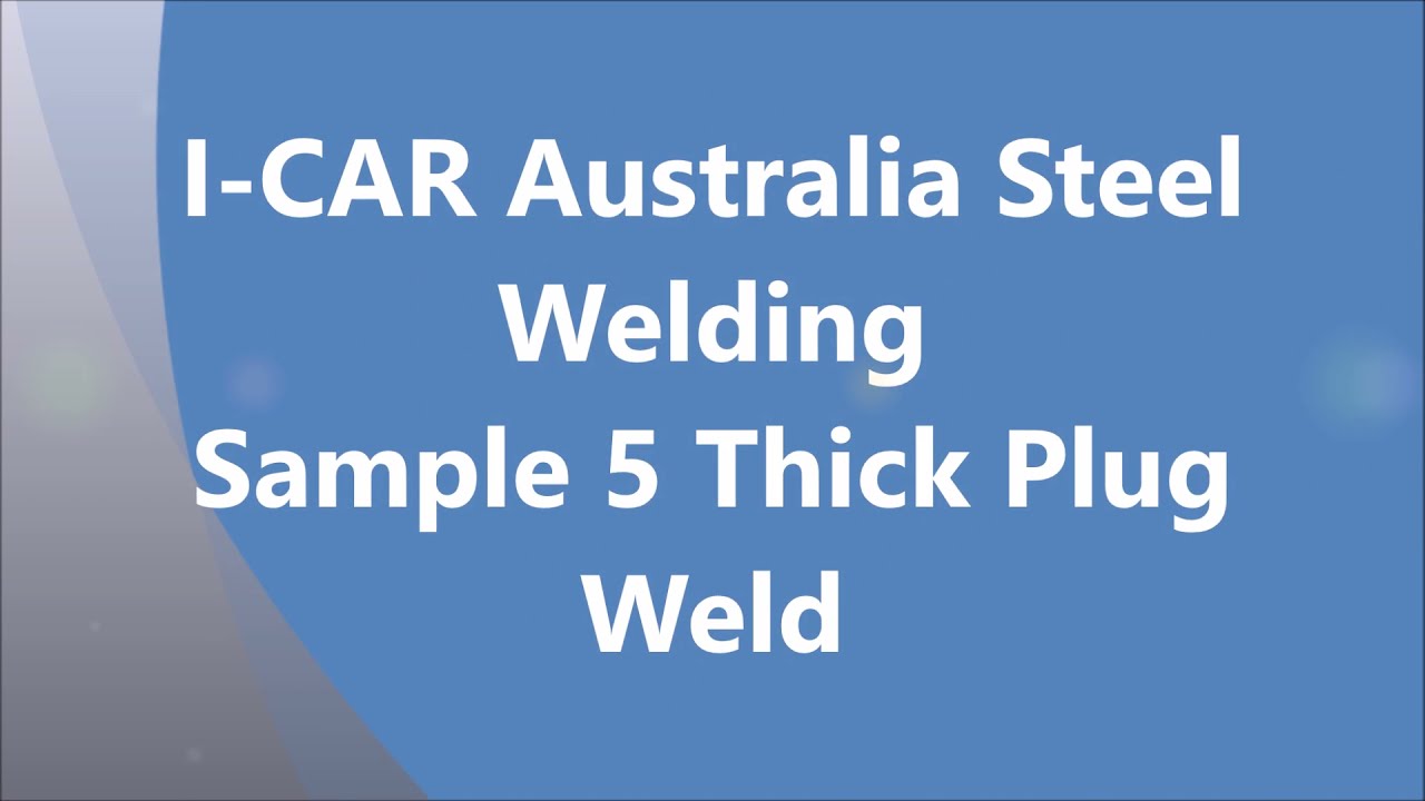Sample 5 Plug weld