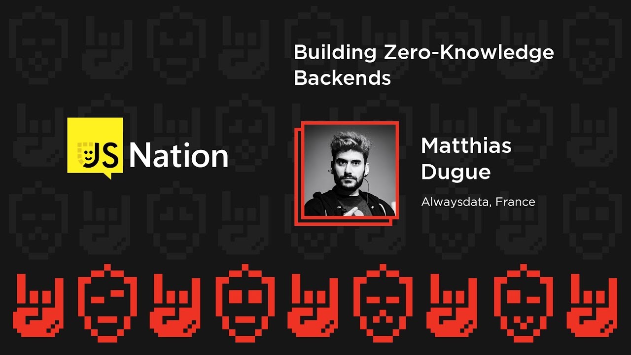 Building Zero-Knowledge Backends &ndash; Matthias Dugue